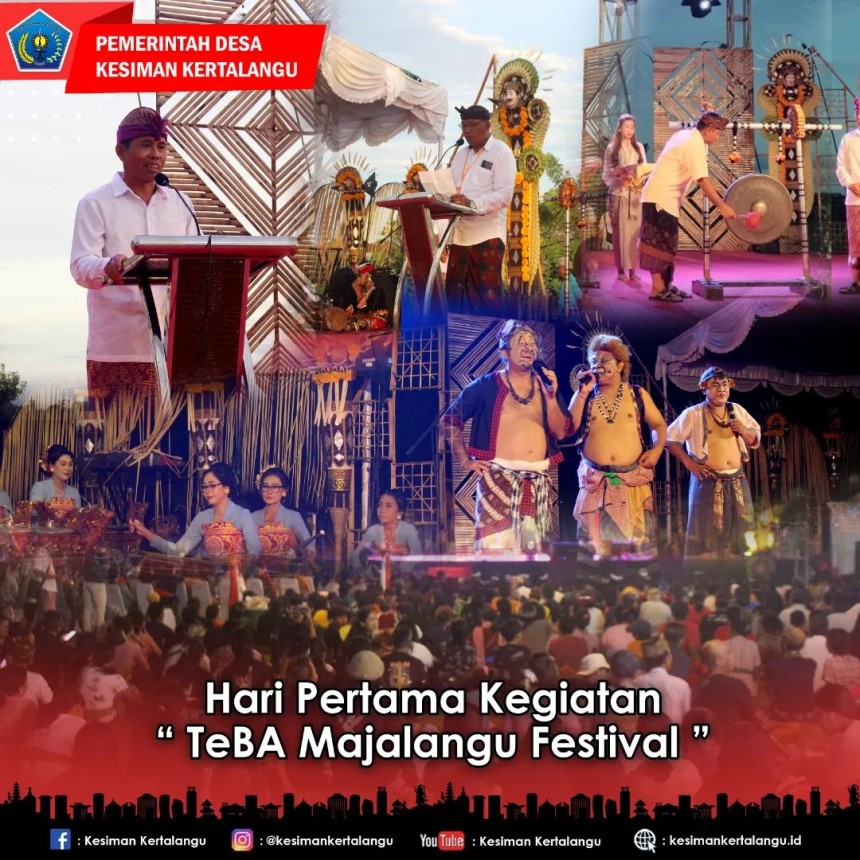 Hari pertama acara TeBA Majalangu Festival