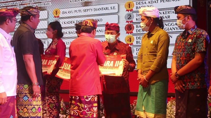 Juara II Lomba Video Pengolahan Sampah Berbasis Sumber Dalam Bali Era Baru