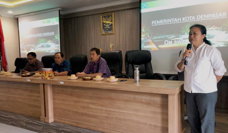 Konsultasi dan Pelatihan Multipihak Pengelolaan Sampah menuju Zero Waste Cities dari PPLH Bali.