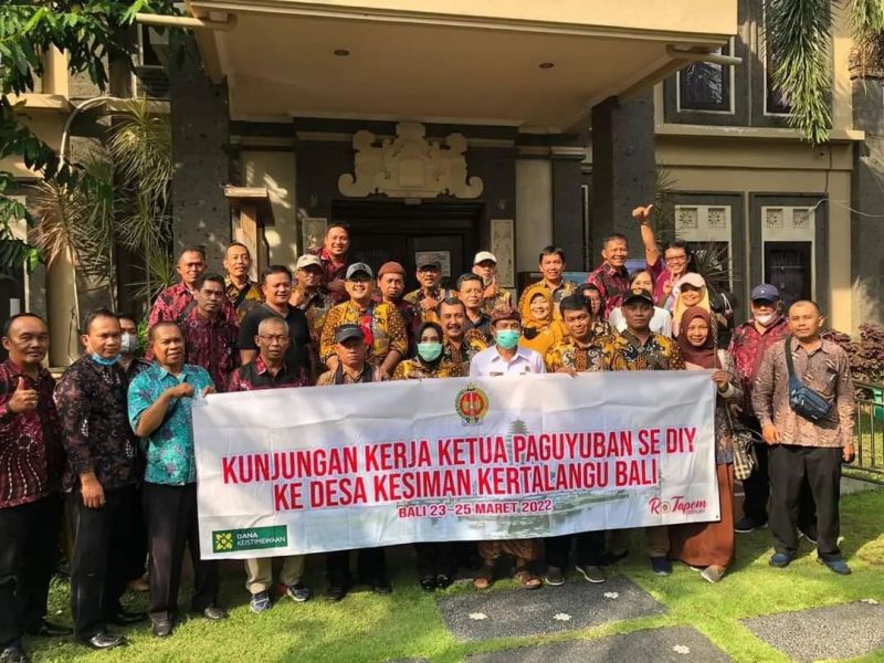 Kunjungan Kerja “Sharing Session” Manajemen Pemerintahan Desa dari Pemerintah Daerah Daerah Istimewa Yogyakarta (DIY)