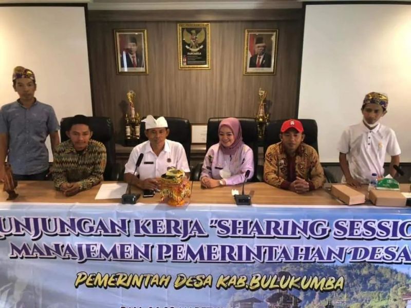 Menerima Tamu Kunjungan dari APDESI Kabupaten Bulukumba, Provinsi Sulawesi Selatan