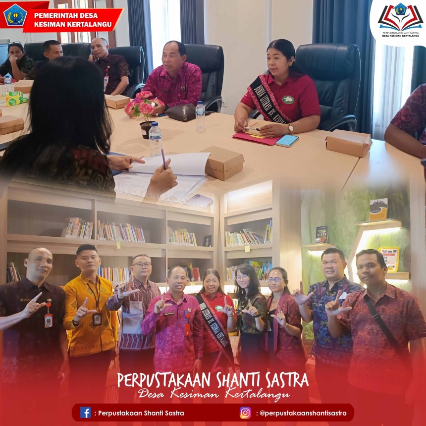 Monitoring & Evaluasi pelaksanaan kegiatan pembudayaan gemar membaca dan literasi serta pegiat literasi