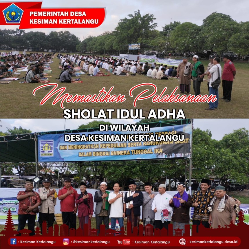 Pelaksanaan Sholat Idul Adha