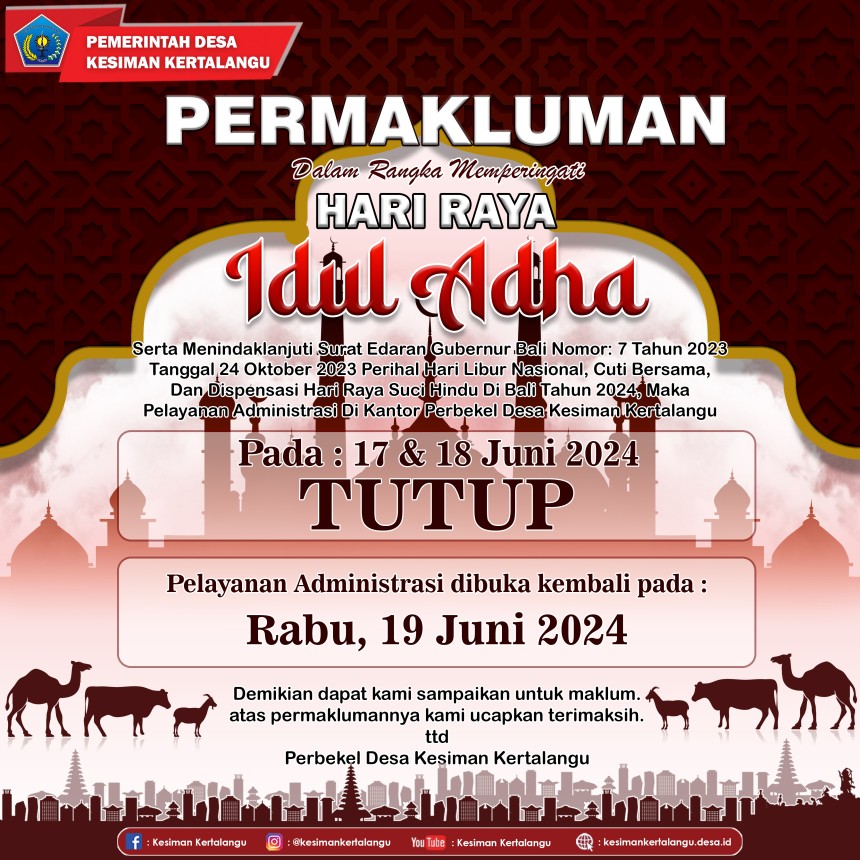 PENGUMUMAN